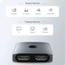 Cabletime 4K@60Hz HDMI 2.0 Bi-Directional Switch/KVM/Splitter Aluminum Alloy (Brand New/Warranty) Image 4