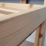 Single bed with cushioned headboard Image 2