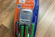 Fameart Ni-CD and Ni-MH Battery Charger inc 4 Batteries