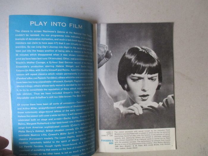 Vintage Film Leaflets