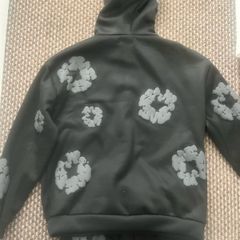 Denim tears black on black tracksuit