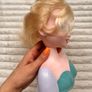 Disney Frozen Elsa Styling Head Used approx. 20 cm. Please see photos Image 9