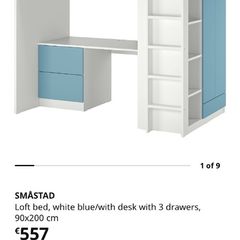ikea high sleeper bed
