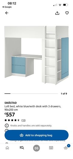 ikea high sleeper bed