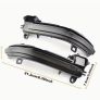 LED Dynamic Turn Signal Side Mirror Sequential Light Lamp for BMW Image 3