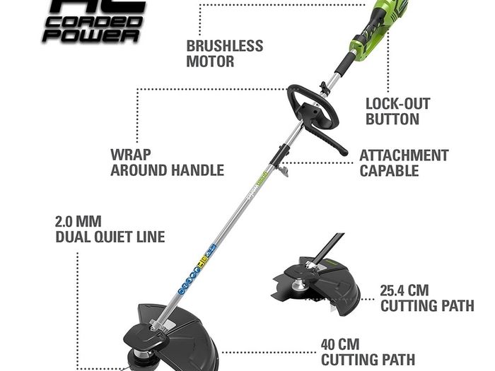 Greenworks Electric String Trimmer 1200W