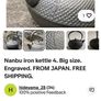Antique Japanese cast iron tea pot Image 6
