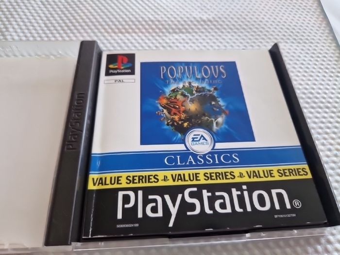 Populous PlayStation1 Ps1 PlayStation2 Ps2 Games Original