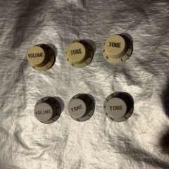 Fender Stratocaster Replacement Knob Set 1 Volume 2 Tone electric guitar parts accessories