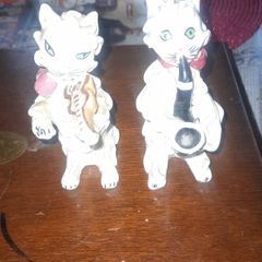 Beautiful Old 2 Piece Spaghetti Cat Band, Postage Available or Collection