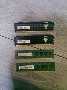 4 sticks of ram