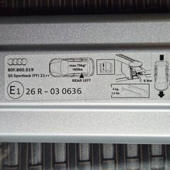 Audi Q5 Hybrid 2023 roof rack