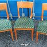 Vintage Biedermeier-style dining chairs  5pcs Image 2