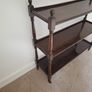 edwardian antique bookcase on casters Image 4