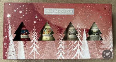 Christmas Yankee Candle 4 Votives Gift Set