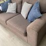 2 seater sofa grey Image 2