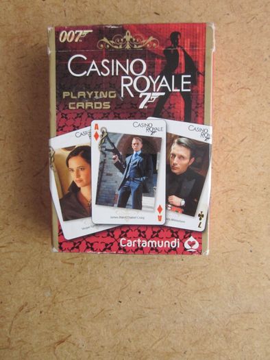 James Bond 007Casinio Royale Cartamundi Playing Cards 2006