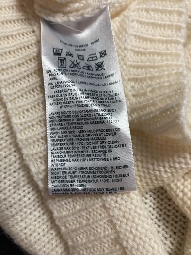 Cream wool jumper
