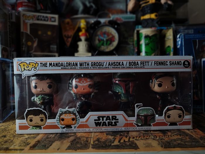 Star Wars The Mndalorian ! Special Edition 4-Pack ! 2022 ! Funko Pop Vinyl Figure !