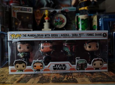 Star Wars The Mndalorian ! Special Edition 4-Pack ! 2022 ! Funko Pop Vinyl Figure !