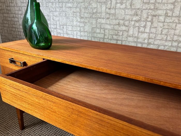 Vintage Retro Mid Century Teak Compact Sideboard