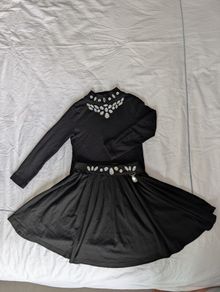 Irish dancing black dress age 4/5