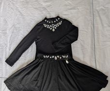 Irish dancing black dress age 4/5
