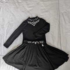 Irish dancing black dress age 4/5