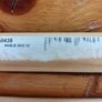 Two 2.4m Wooden moulding at right angles.  20mm x 20mm x 2.4m Image 2