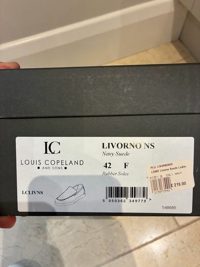 louis Copeland loafers size 8