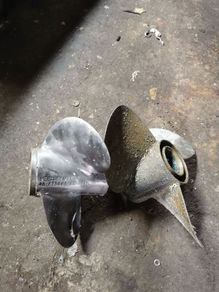 Mercruiser /Mercury marine duo props.