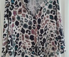 Animal Print Top New