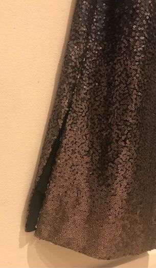 Women Navy Occasion Dress with gold size 8