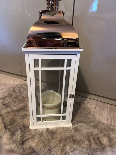wood lantern