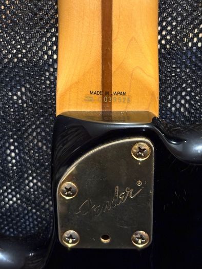 1988 Fender Japan PJR65 Jazz Bass Special PJ Active Contemporary Bass (Black)