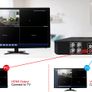 4CH CCTV System 1080P AHD Camera Kit 5 in 1 Video Recorder Surveillance System Outdoor Security Camera Email Alarm Image 3