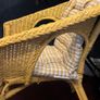 Wicker chair with cushions Image 3