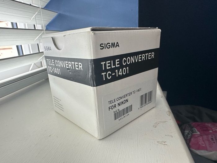 Sigma Tele Converter TC-1401 Nikon Fit