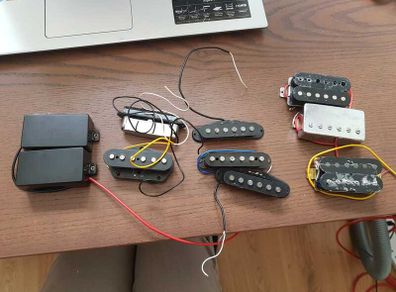 Various Guitar Pickups