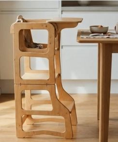 3-in-1 foldable learning step stool for kids