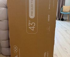 43" QLED Android Smart TV - brand new, still in box