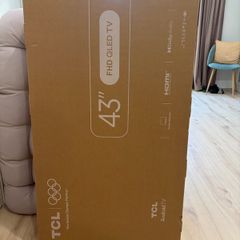 43" QLED Android Smart TV - brand new, still in box