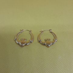 Claddagh earrings
