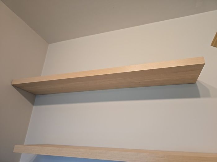 Floating shelves x 2