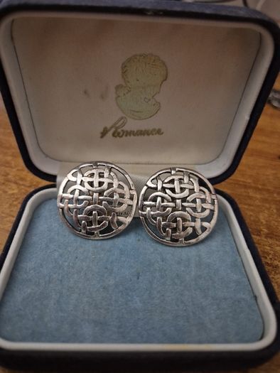 Vintage Celtic Design Earrings