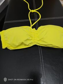 Yellow Bikini Top New