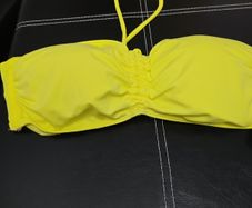 Yellow Bikini Top New