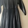 Ted Baker black pleated leatherette Image 2