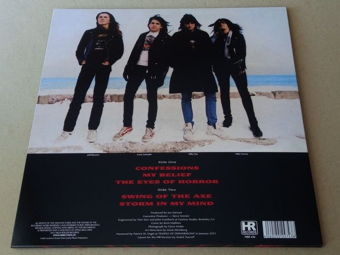 Possessed The Eyes Of Horror splatter vinyl Ltd Metal