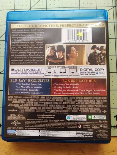 Blu-rays - any 2 for 5 euro